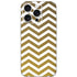 Gold Chevron iPhone 16 Pro Skin